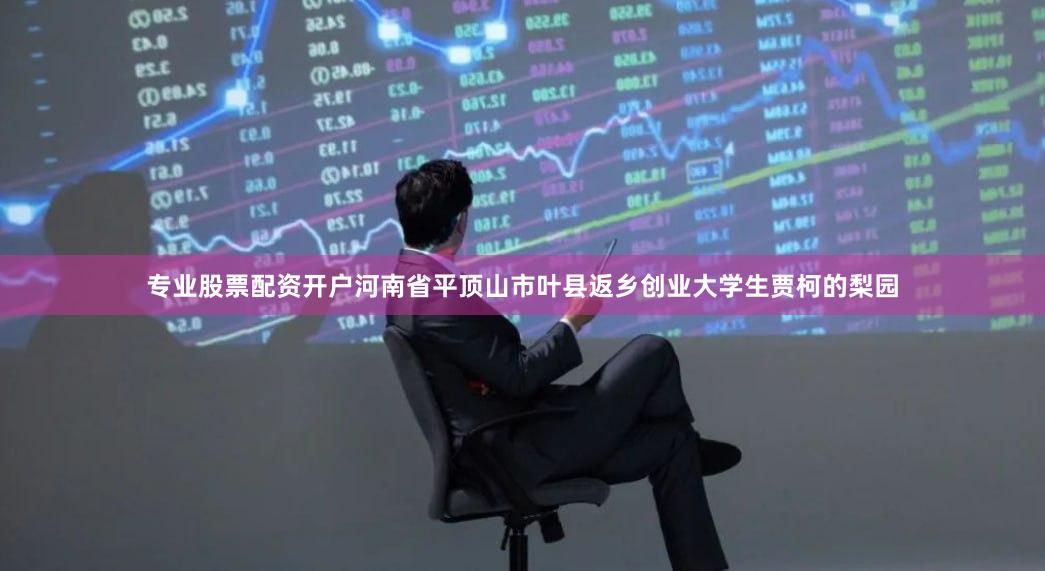 专业股票配资开户河南省平顶山市叶县返乡创业大学生贾柯的梨园